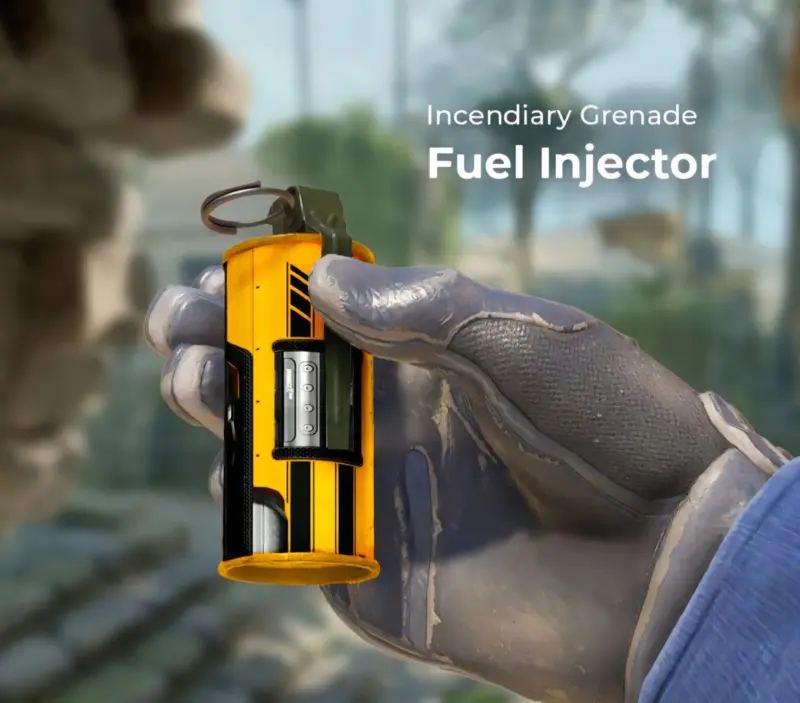 Fuel Injector 烟雾弹涂装